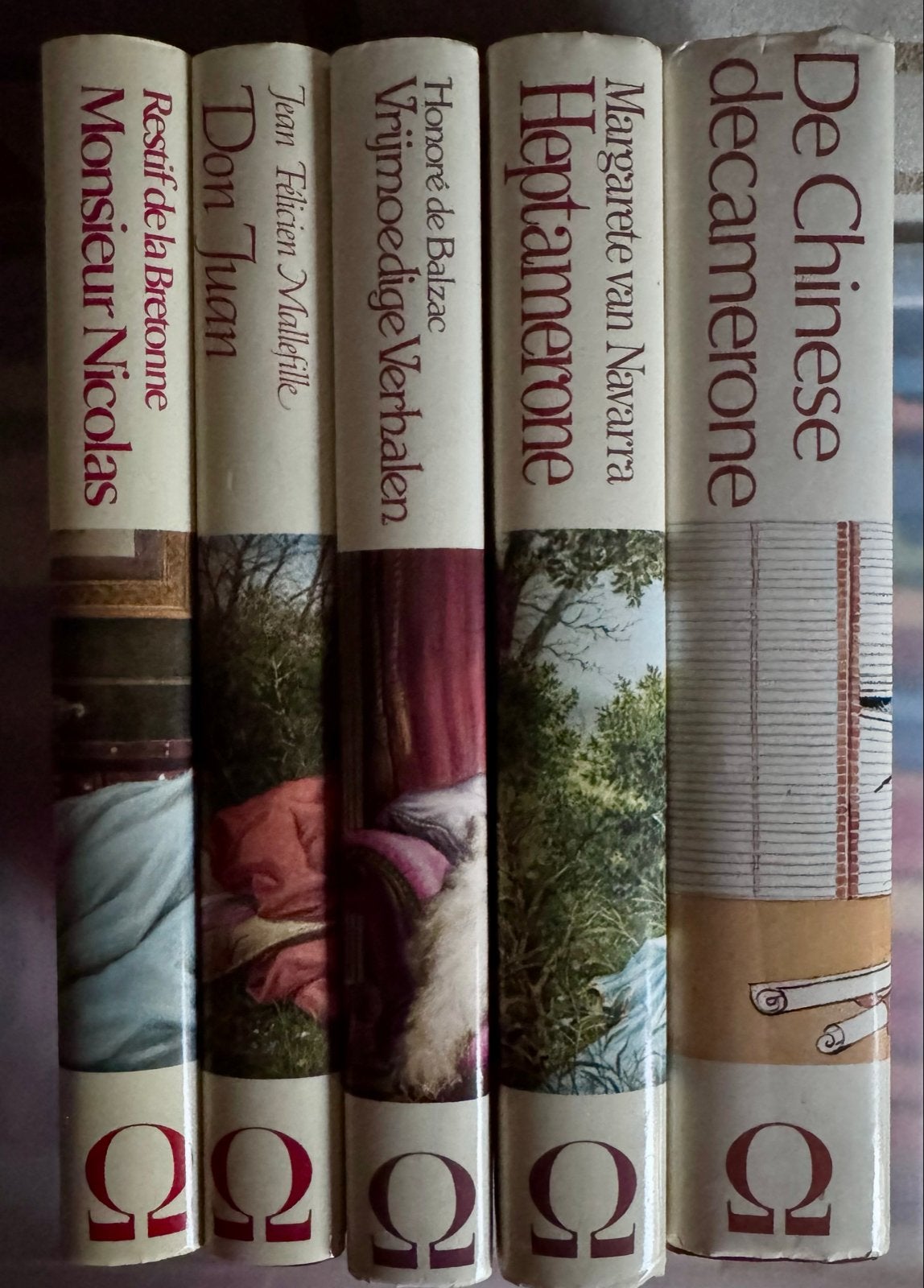 5x Bibliotheek der Wereldliteratuur - Erotische Klassiekers, Boeken, Ophalen of Verzenden, Zo goed als nieuw