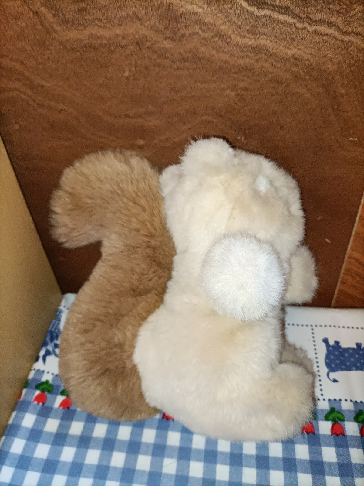 Vintage eekhoorn knuffel 23 cm groot, Ophalen of Verzenden, Zo goed als nieuw, Overige typen