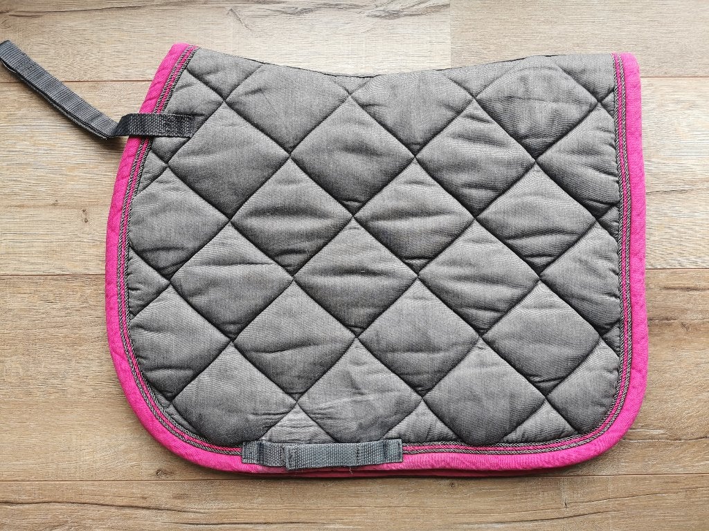 BR Melange veelzijdigheid full grijs fuchsia dekje, Dieren en Toebehoren, Paarden en Pony's | Dekens en Dekjes, Full (L), Ophalen of Verzenden
