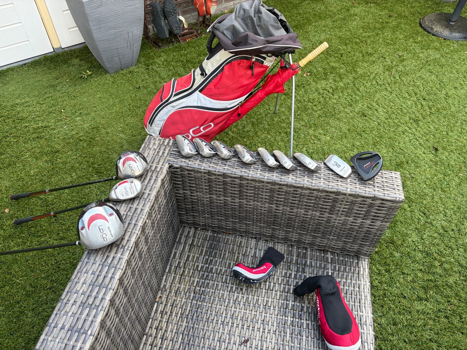 Heren Dunlop Loco Complete Golfset met Tas, Sport en Fitness, Golf, Ophalen of Verzenden, Gebruikt, Set, Overige merken