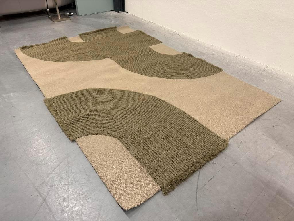 Nieuw CsRugs Vloerkleed Design Groen Tapijt 200x300 CS Rugs, CS rugs, Bonkstel 1, Nieuw, Ophalen of Verzenden