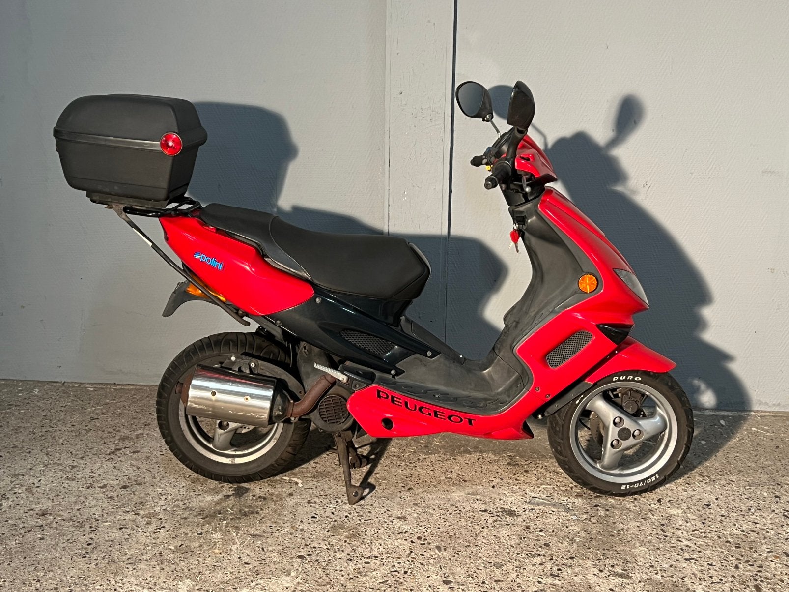 Te koop peugeot speedfight 100cc motorscooter, Ophalen, Zo goed als nieuw