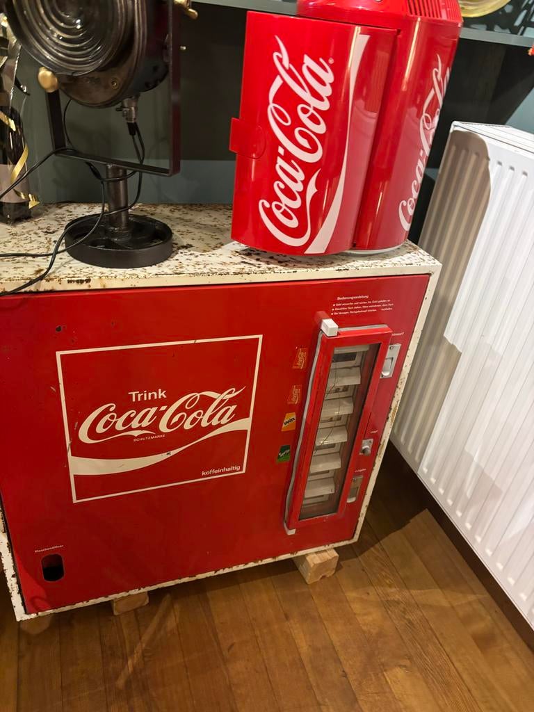 Vintage Coca-Cola Drankautomaat - Uniek Verzamelobject, Ophalen of Verzenden, Gebruikt, Gebruiksvoorwerp