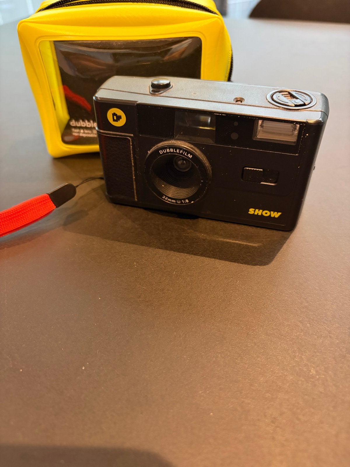 Dubblefilm SHOW 35mm camera met tasje, Ophalen of Verzenden, Zo goed als nieuw, Compact, Overige Merken
