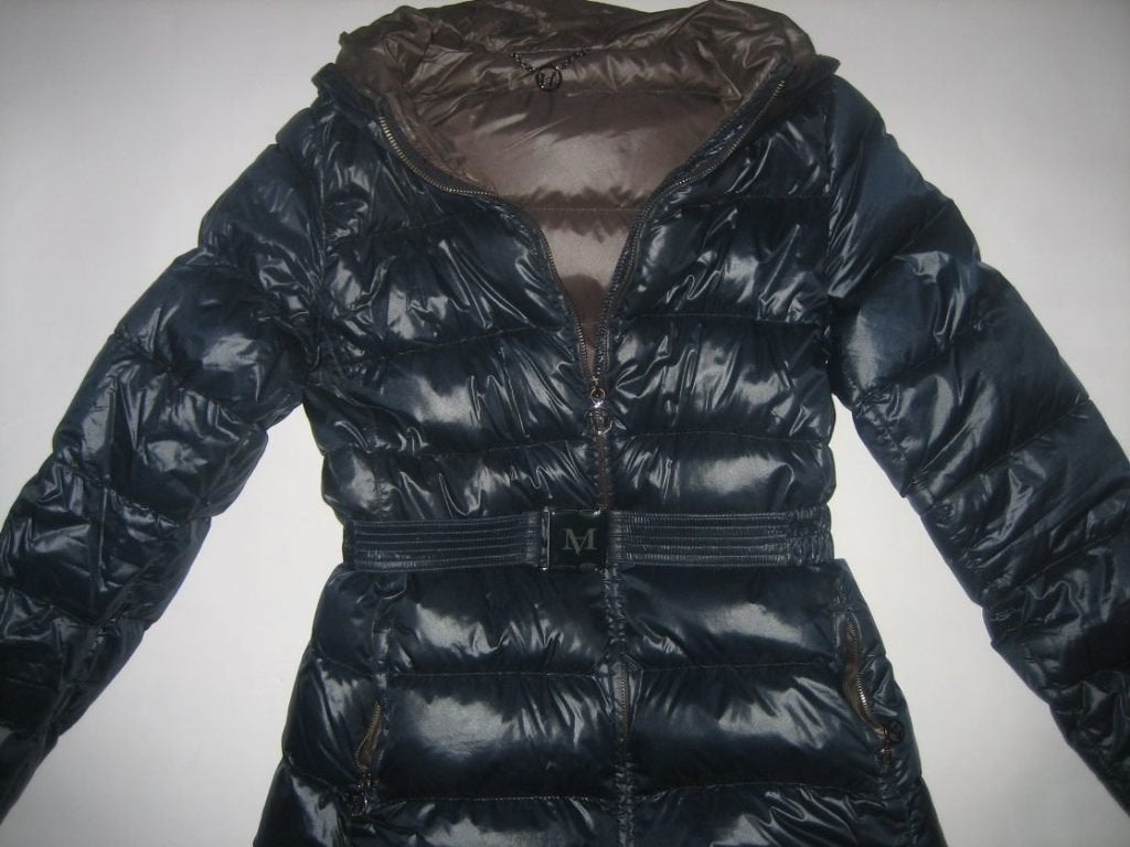 Max Mara Marella Sport winterjas, maat 36 (S), Blauw, Max Mara, Ophalen of Verzenden, Zo goed als nieuw