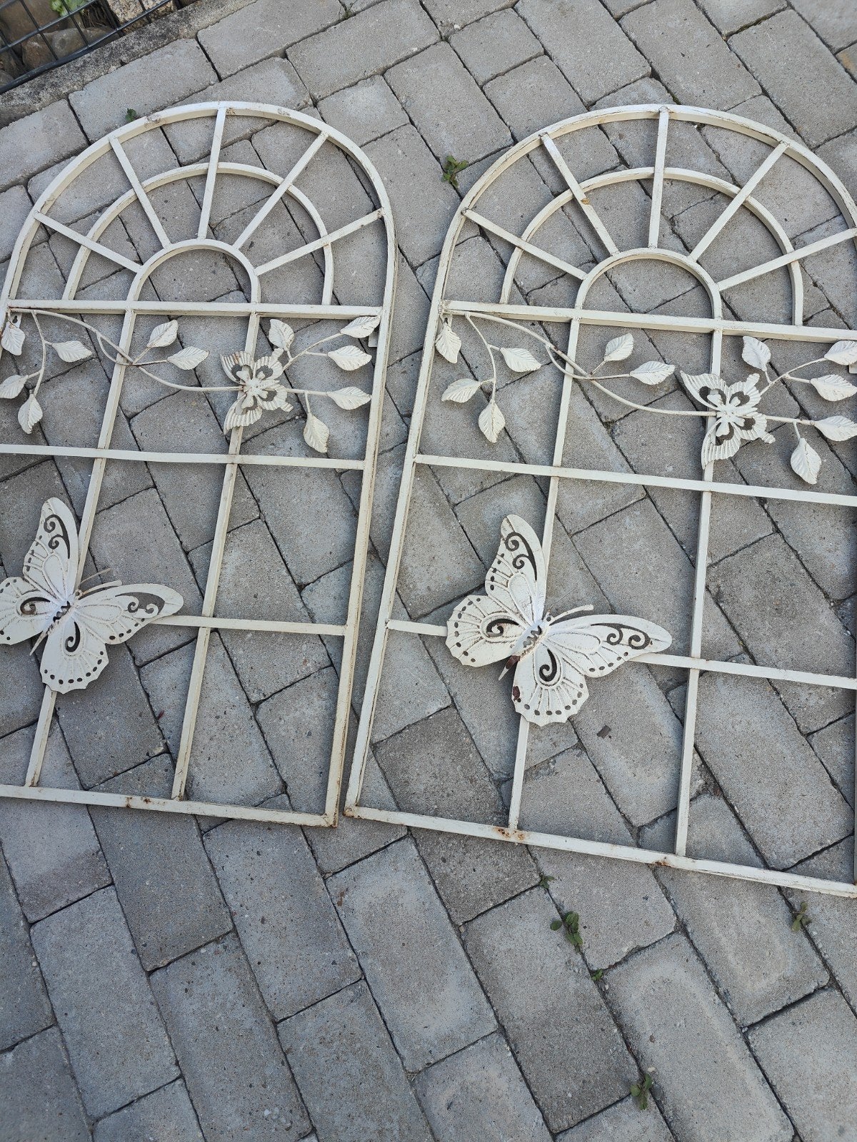 Decoratieve metalen vlinder wanddecoratie, Tuin en Terras, Ophalen, Gebruikt