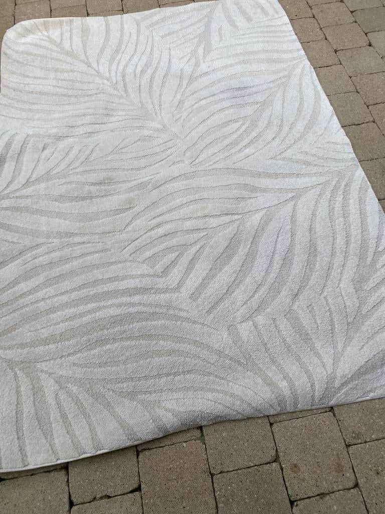 Vloerkleed wit 230 160, Caravans en Kamperen, Caravan accessoires, Ophalen of Verzenden, Zo goed als nieuw