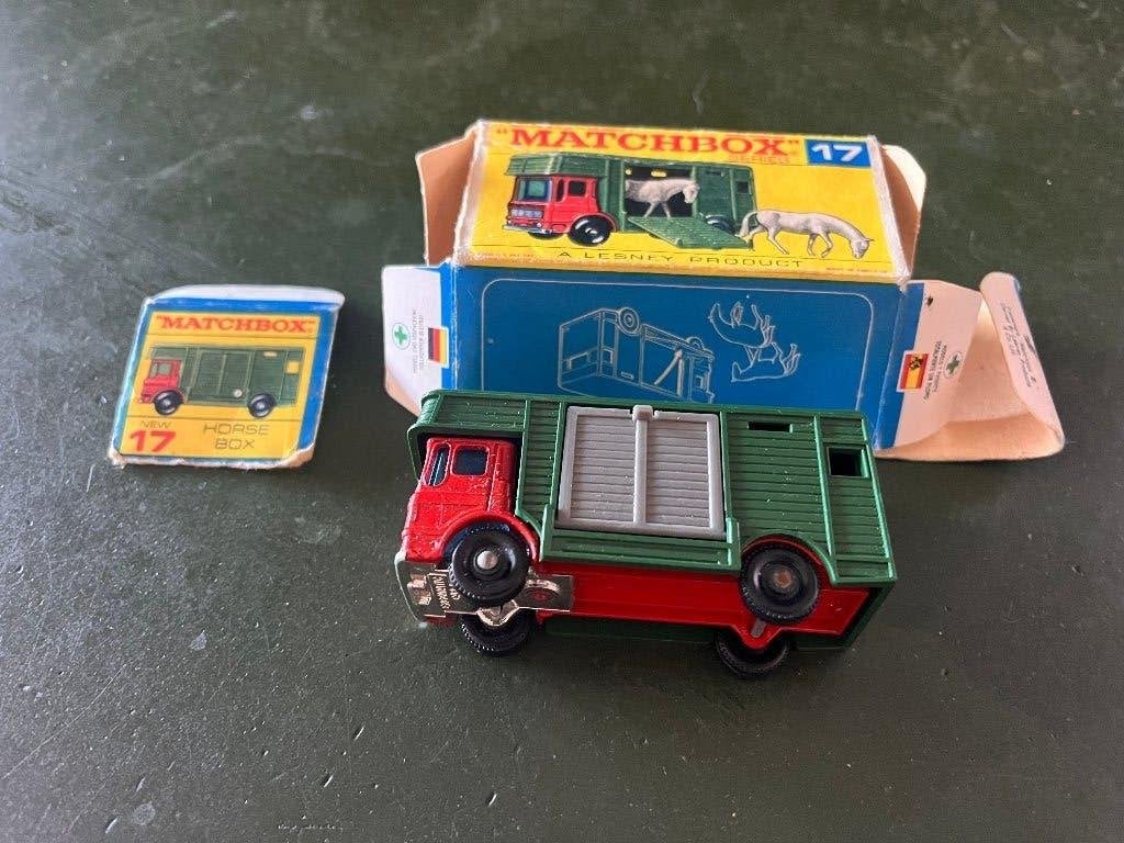 Matchbox 17 Horse Box - Vintage Speelgoed, Ophalen of Verzenden, Gebruikt, Bus of Vrachtwagen, Matchbox