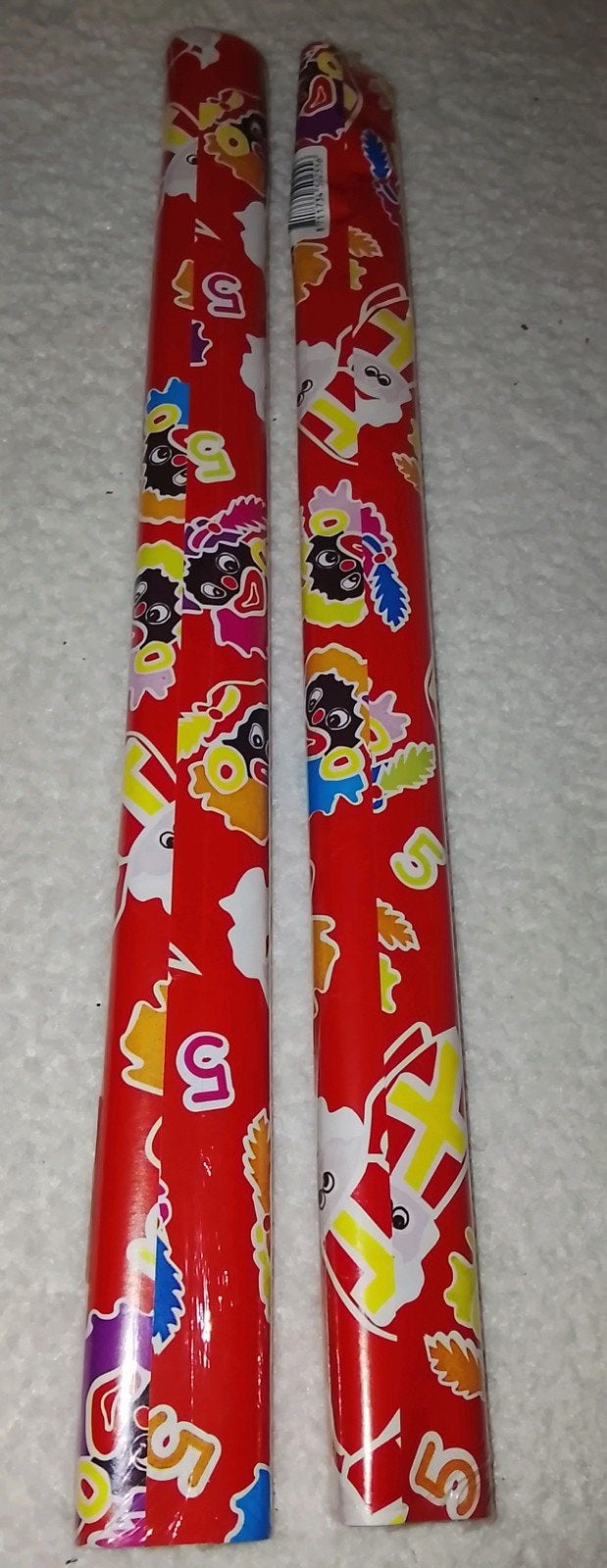 2 rollen zwarte piet inpak papier, Ophalen of Verzenden, Nieuw