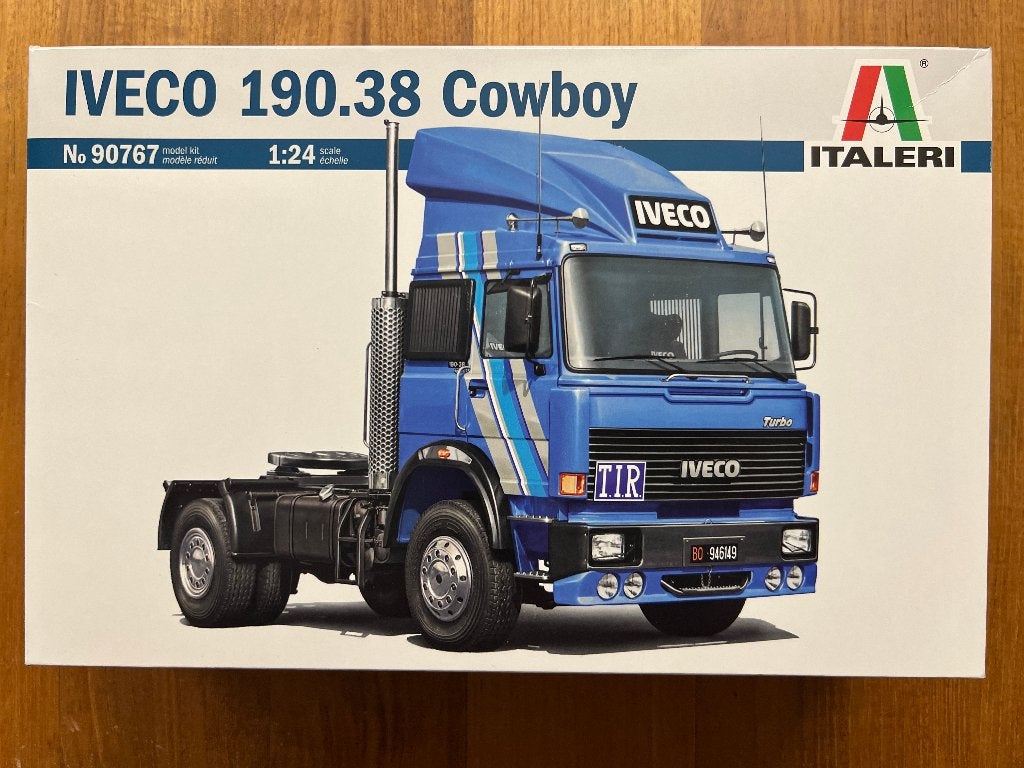 Italeri IVECO 190.38 Cowboy 1:24 bouwpakket – 90767, Italeri, Groter dan 1:32, Nieuw, Ophalen of Verzenden