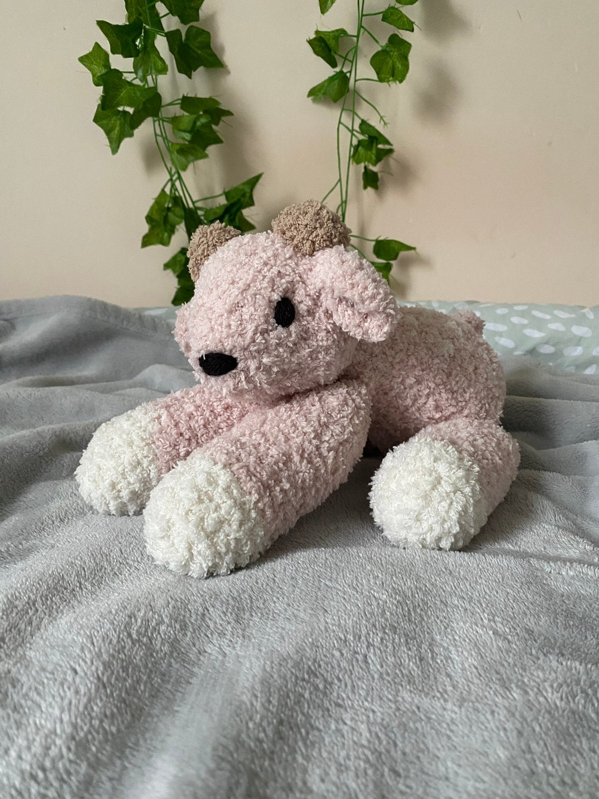 Fluffy hert knuffel, Verzenden, Zo goed als nieuw, Overige typen