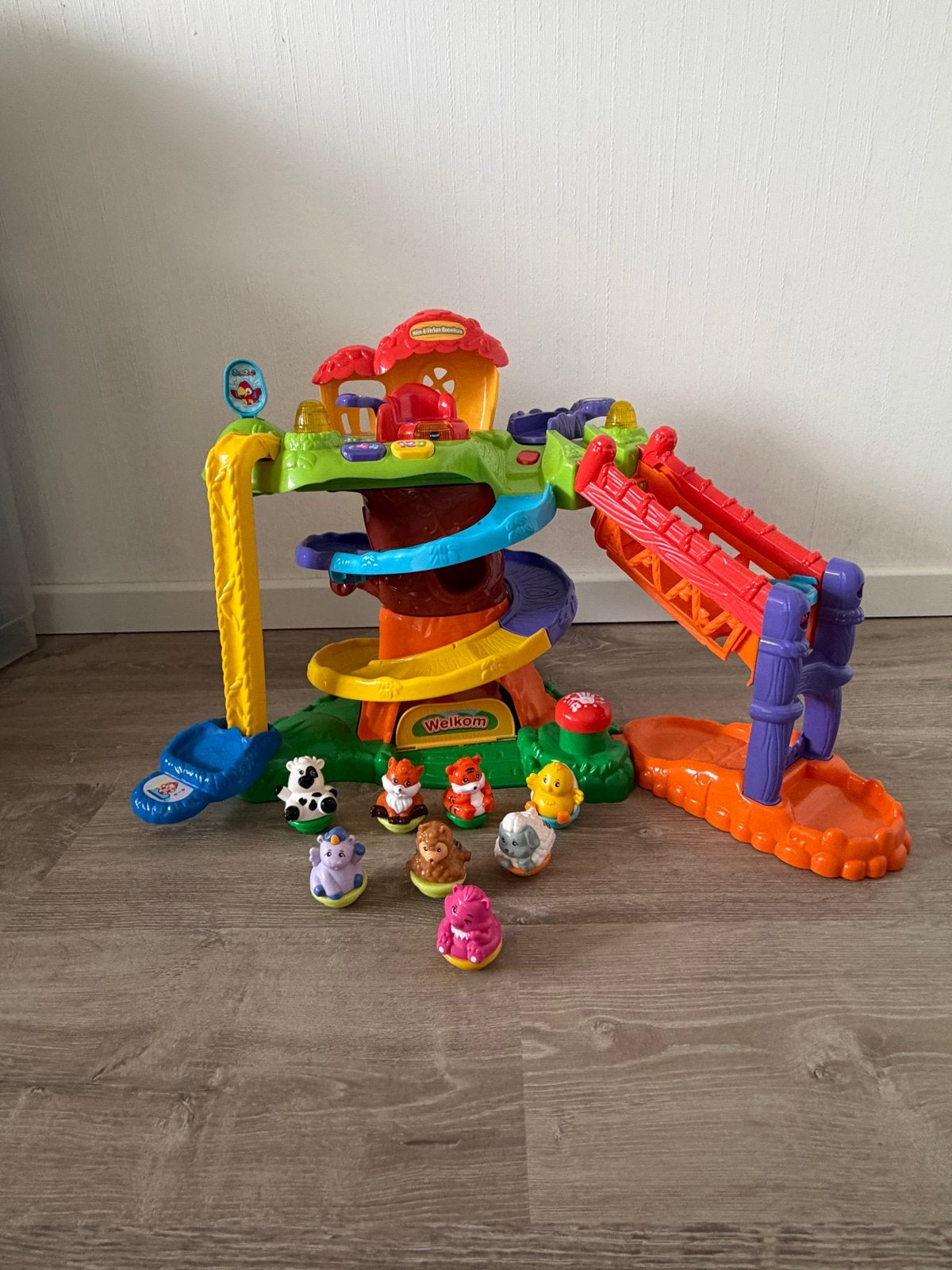 VTech ZoomiZooz Klim en Verken Boomhuis met diertjes, Ophalen of Verzenden, Gebruikt, Jongen of Meisje
