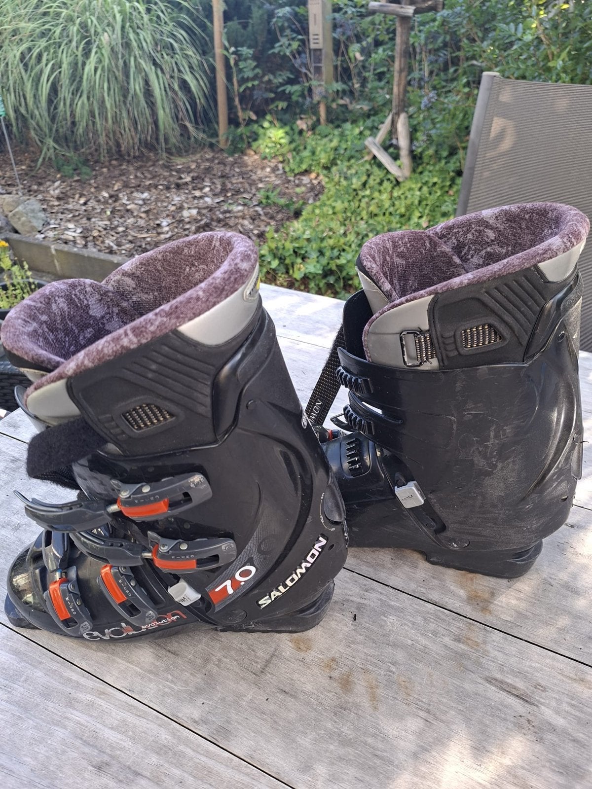 Salomon Evolution 7.0 skischoenen - Maat 43, Ophalen, Gebruikt, Schoenen, Salomon