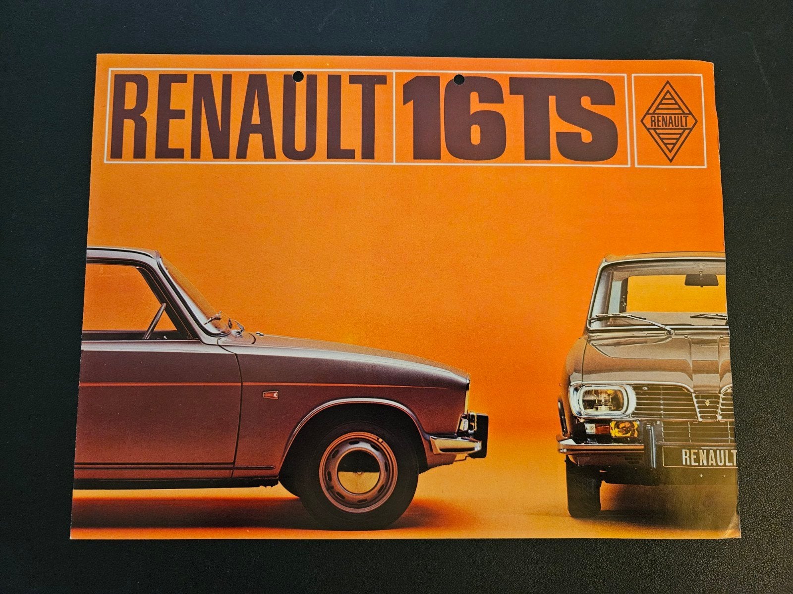 Brochure Renault 16 TS, Ophalen of Verzenden, Zo goed als nieuw, Renault