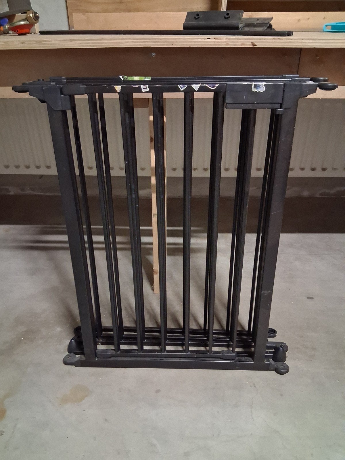 Grondbox 5 Delen Inclusief Deur - Zwart Metalen Hekje, Ophalen, Gebruikt, Overige typen, 115 cm of meer
