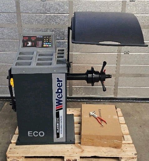 Weber Banden Balanceermachine Balanceerapparaat. 230 Volt, Auto diversen, Autogereedschap, Ophalen of Verzenden, Zo goed als nieuw