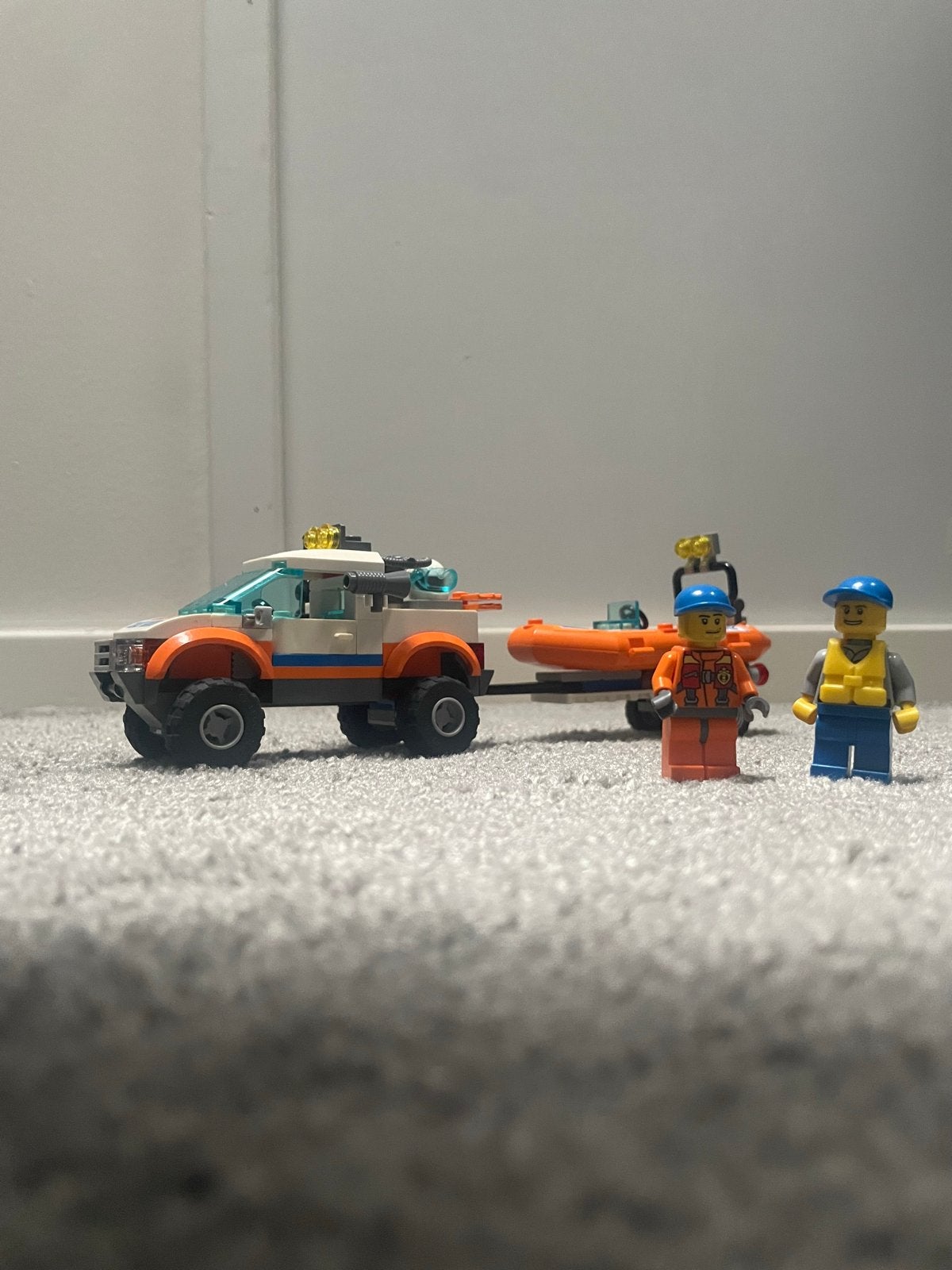 Lego City 60012 Coast Guard 4x4 & Duikboot, Ophalen, Lego, Compleet, Complete set