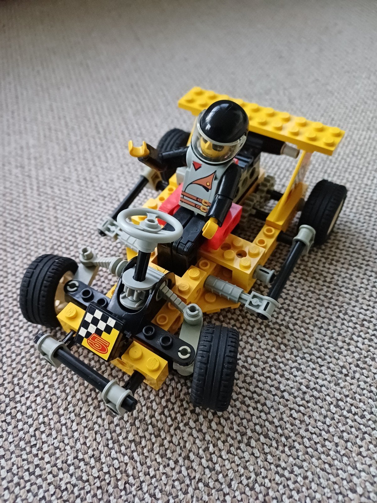 lego, Race auto,, Ophalen of Verzenden, Gebruikt