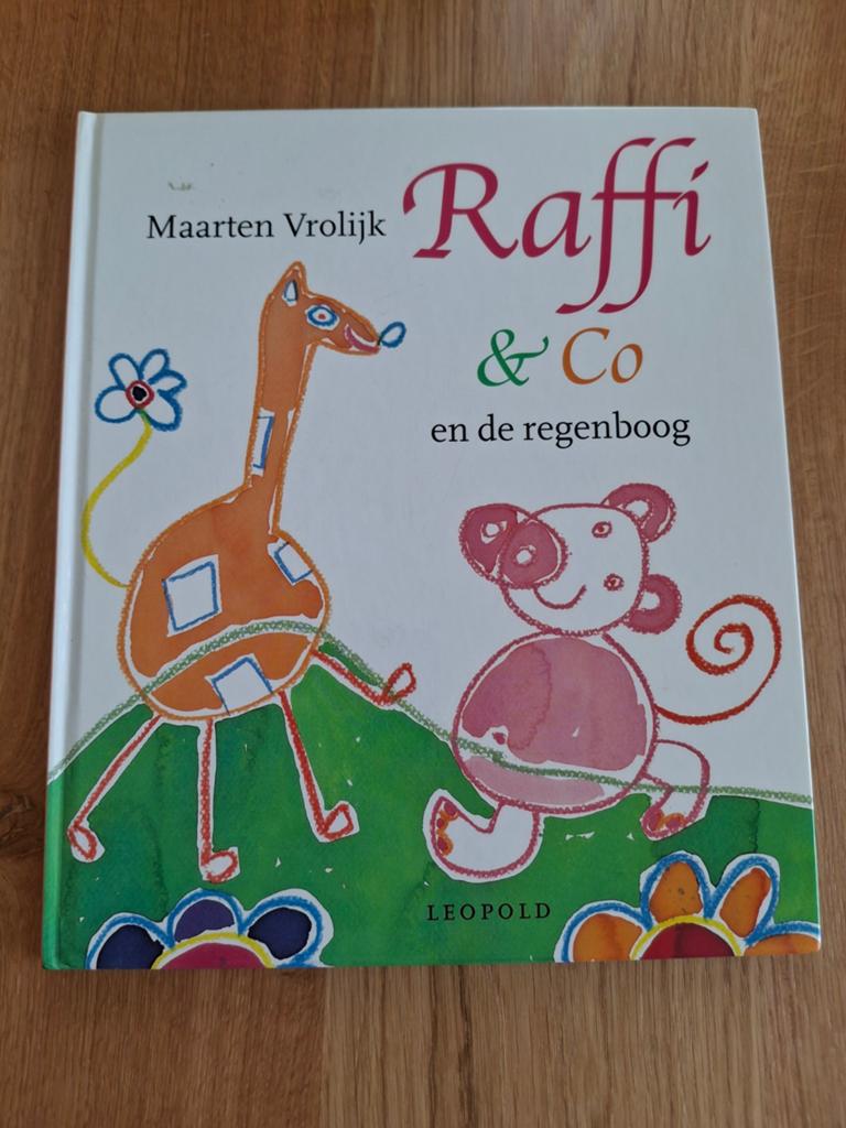Raffi & Co en de regenboog - Maarten Vrolijk, Ophalen of Verzenden, Gelezen, Maarten Vrolijk, 2 tot 3 jaar