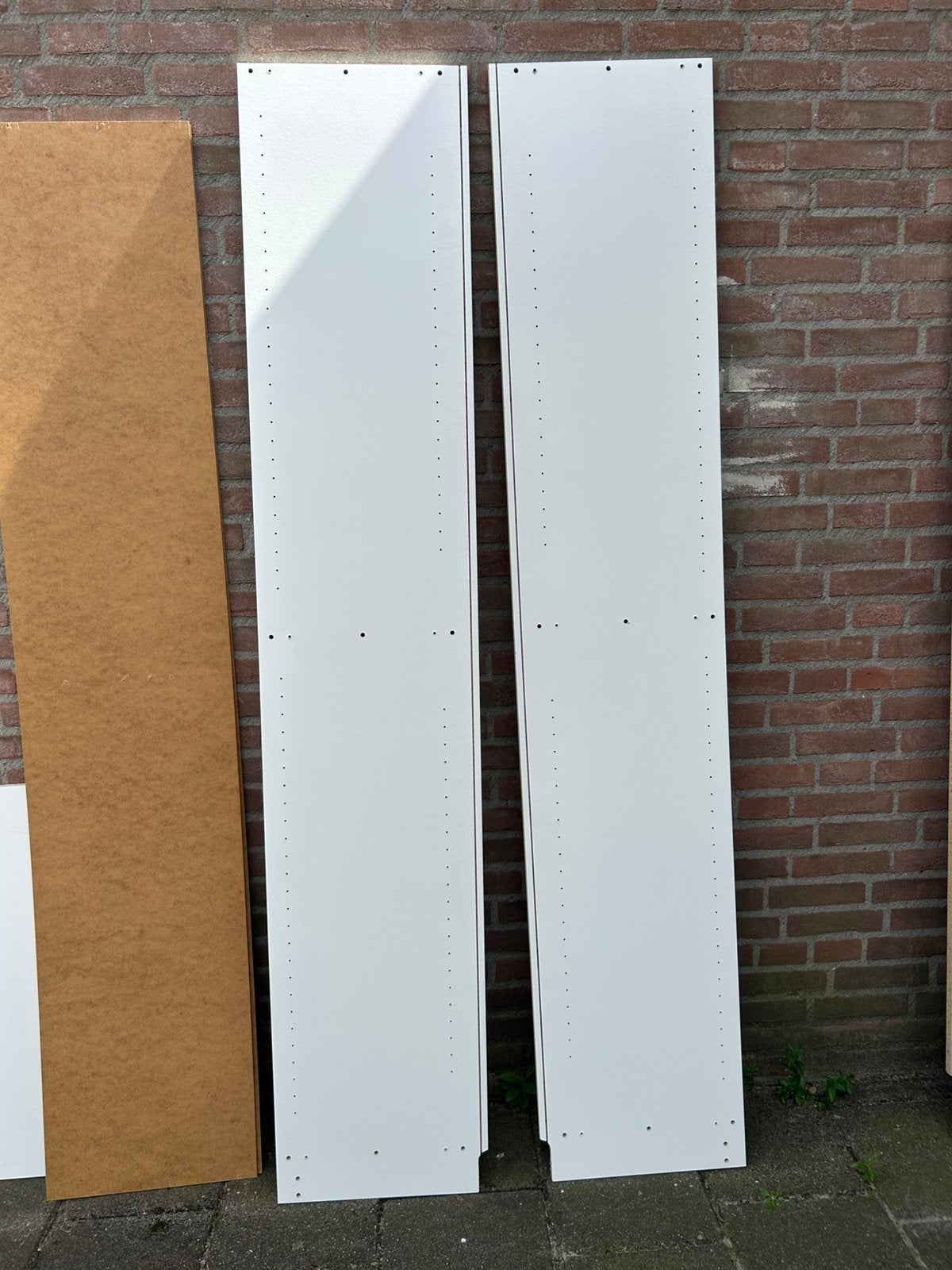 Billy boekenkast 80x39x202 met glazen planken, Ophalen, 200 cm of meer, 50 tot 100 cm, Zo goed als nieuw