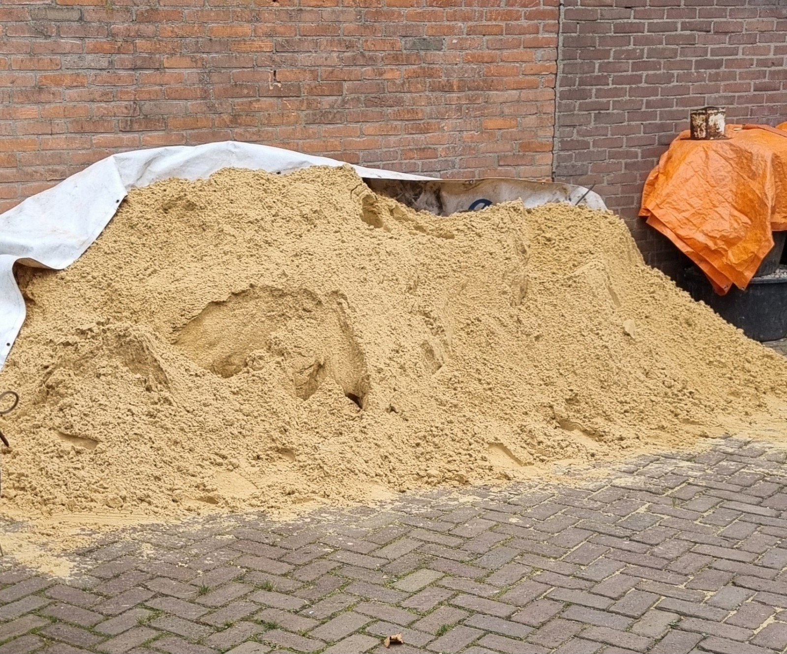 ophoogzand geel zand, Tuin en Terras, Ophalen, Ophoogzand