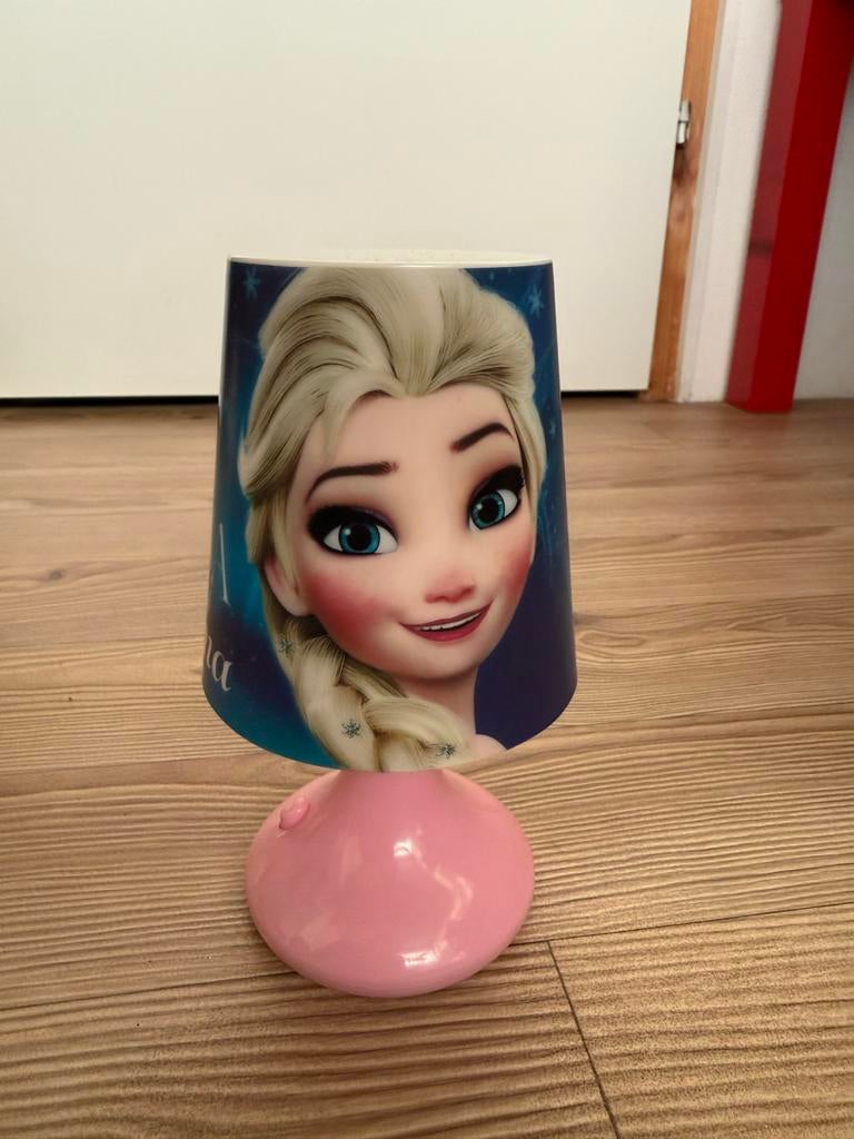 Frozen Elsa en Anna Nachtlampje / Tafellampje, Ophalen, Gebruikt