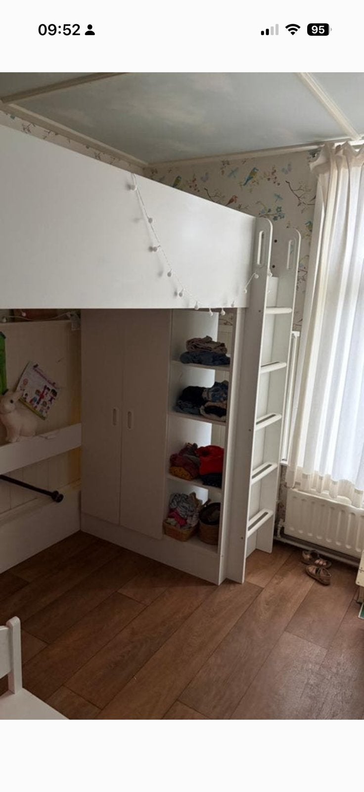 Gratis op te halen hoogslaper., Ophalen, Zo goed als nieuw, Hoogslaper