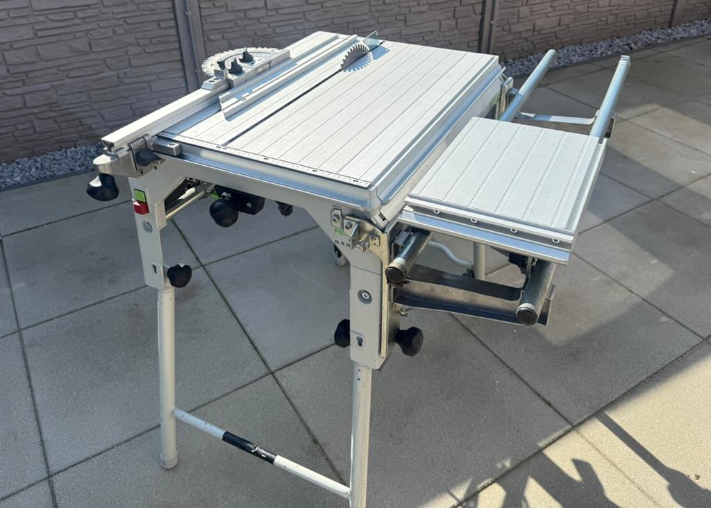 Festool CS 70 EG PRECISIO Trek-afkortzaag met schuiftafel, Ophalen, Zo goed als nieuw