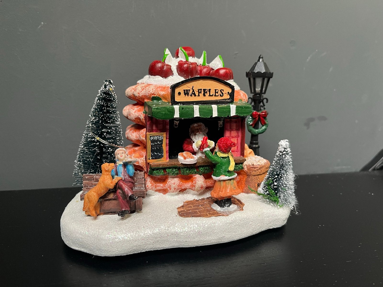 Wafelkraam kerstfecoratie, Ophalen of Verzenden