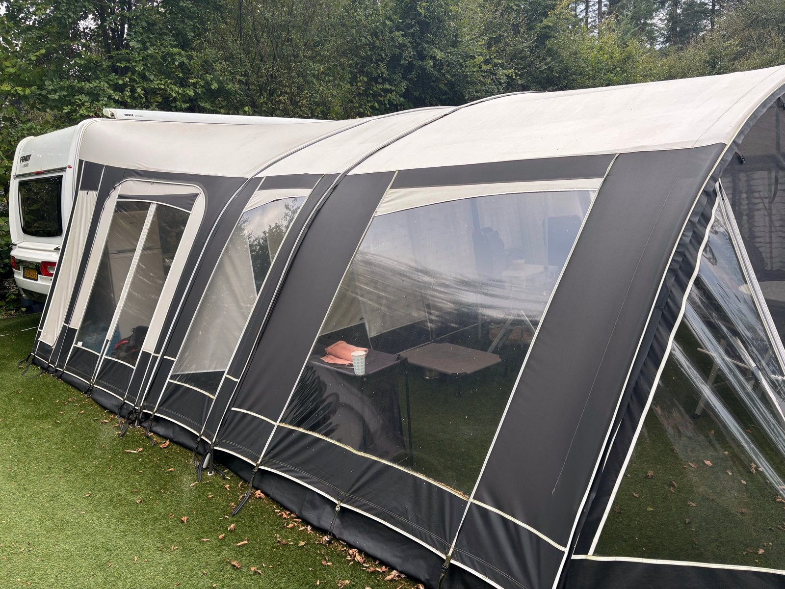 Complete Unico Milaan voortent set - Maat 14, Caravans en Kamperen, Ophalen, Gebruikt, Unico Ventura
