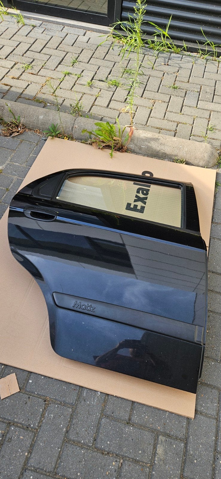Chevrolet Matiz deur rechts achter zwart, Ophalen, Gebruikt, Chevrolet, Deur