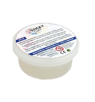 Creotime Sticky Clay boetseerklei (gel) bakje a 200 gram, ., Overige thema's, Overige typen, Nieuw