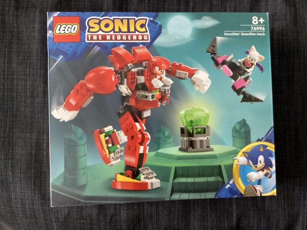 NIEUW Lego Sonic Knuckles Guardian Mech (76996), Kinderen en Baby's, Overige thema's, Lego, Nieuw, Ophalen of Verzenden