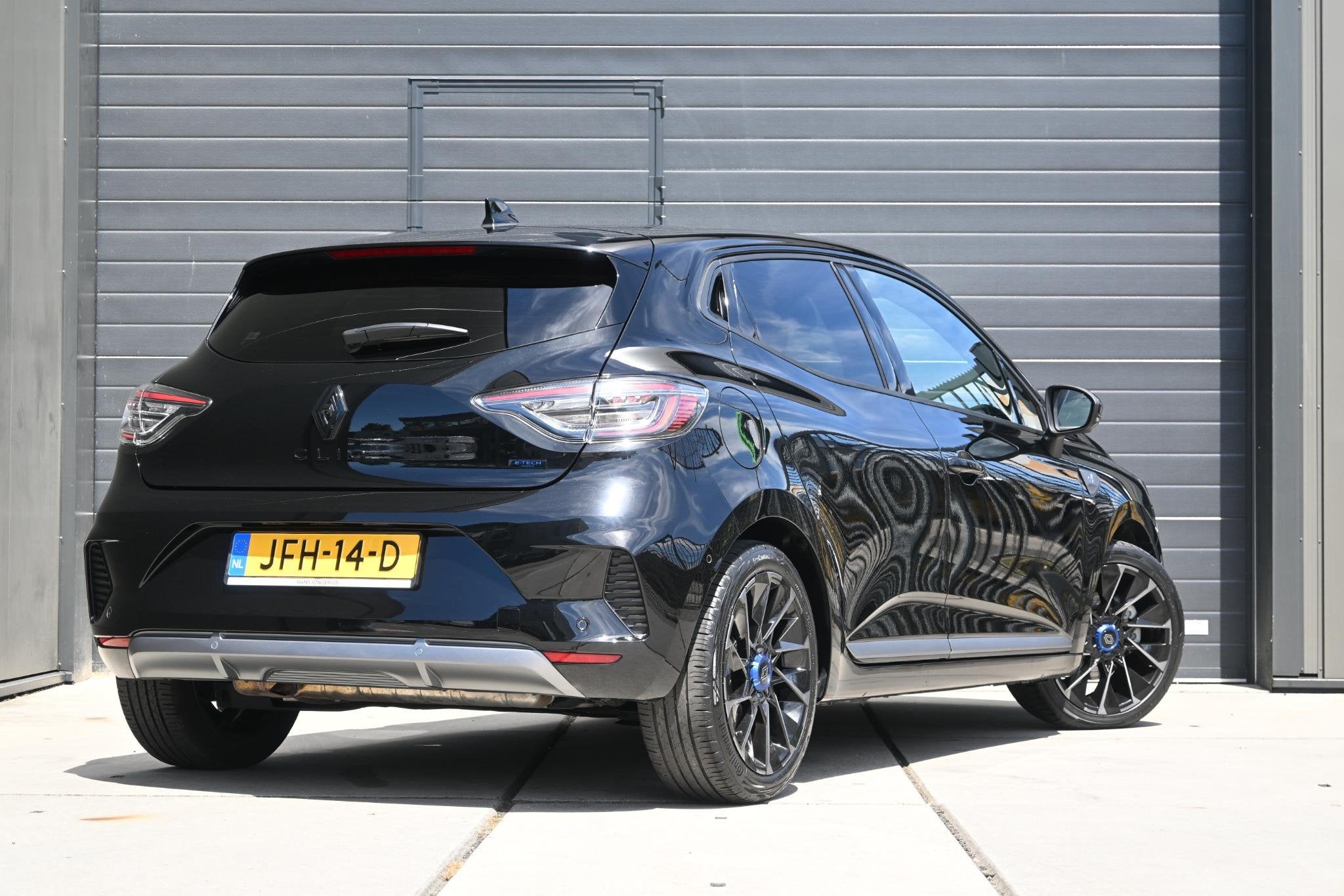 Renault Clio E-Tech Full Hybrid 145 esprit Alpine | 360 CAME, Auto's, Gebruikt, Euro 6, Leder en Stof, Zwart