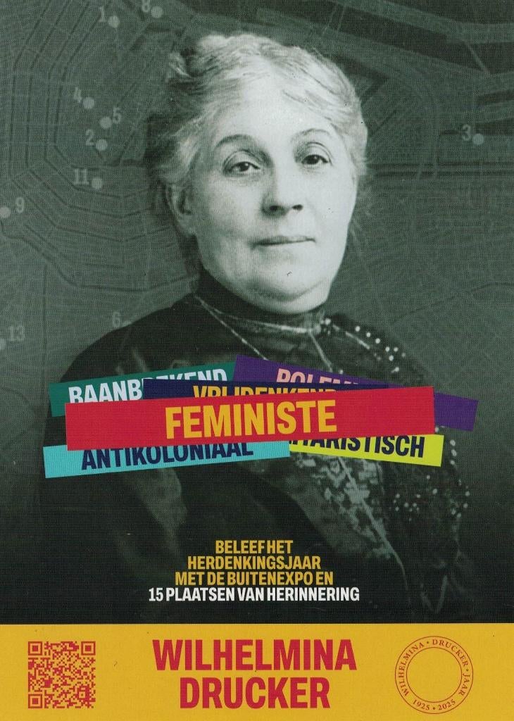 Wilhelmina Drucker - Feministe., Boeken, Catalogussen en Folders, Nieuw, Ophalen of Verzenden
