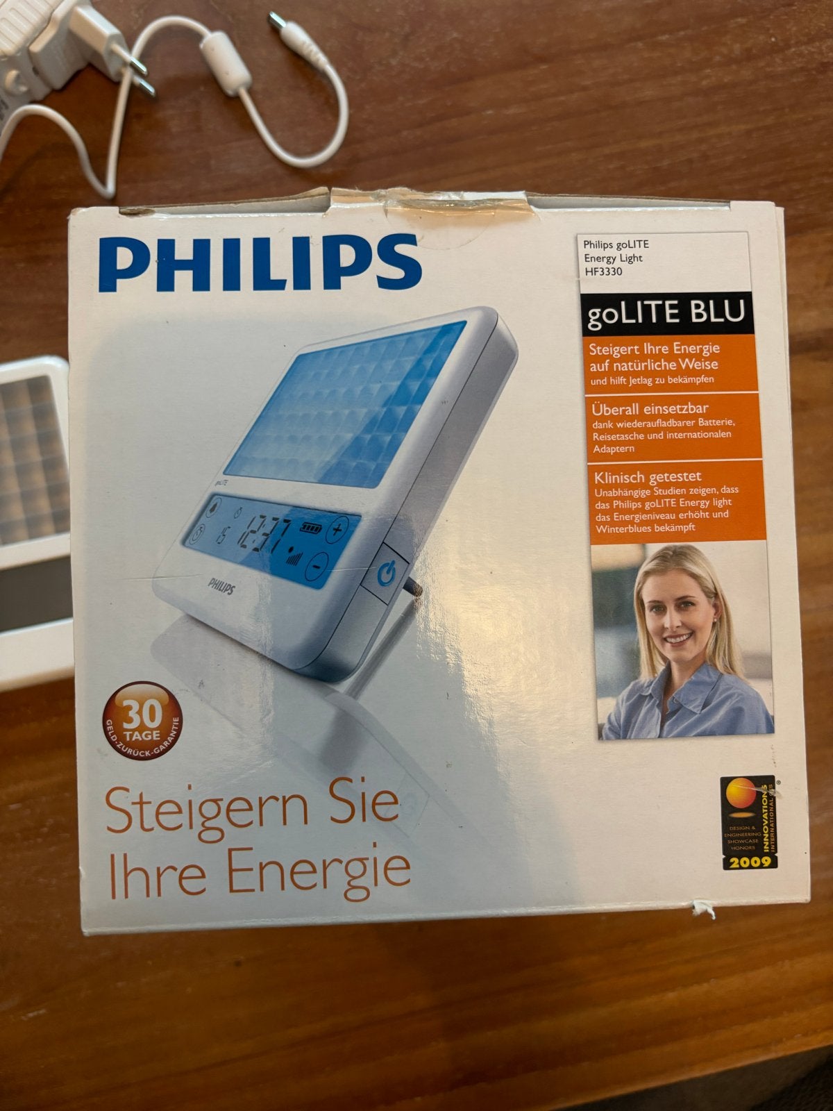 Philips goLITE BLU Energielamp HF3430 - Lichttherapie, Ophalen, Zo goed als nieuw, Overige typen