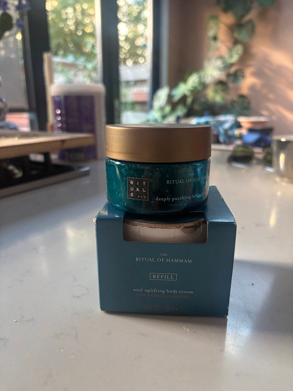 Rituals The Ritual of Hammam Body Scrub & Body Cream Refill, Ophalen of Verzenden, Nieuw, Bodylotion, Crème of Olie
