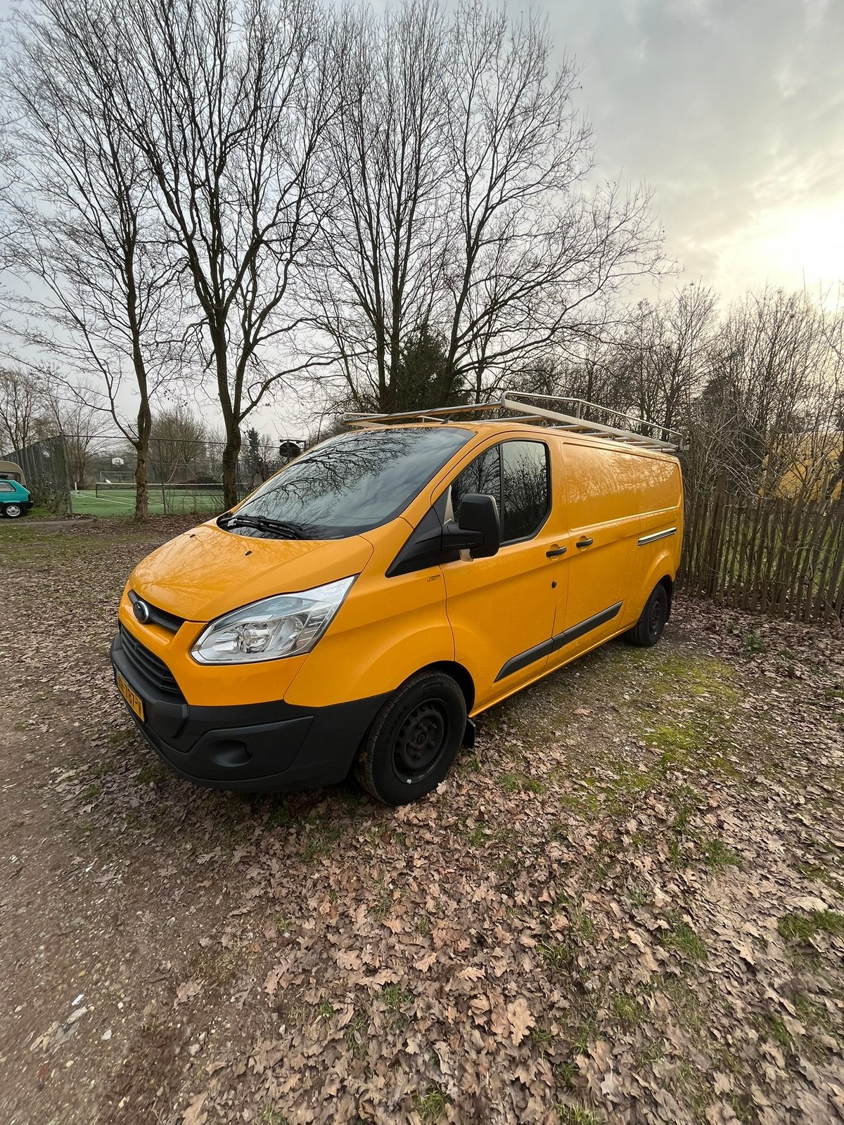 Ford trasit custom 2015 dubbele schuifdeuren!, Ophalen, Gebruikt, Ford