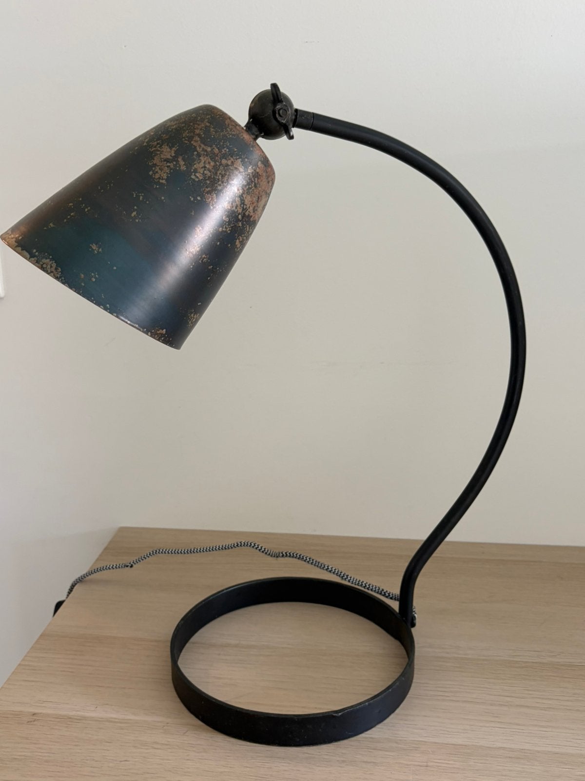 Vintage HALA burolamp, Huis en Inrichting, Lampen | Tafellampen, Ophalen of Verzenden, Zo goed als nieuw, Vintage