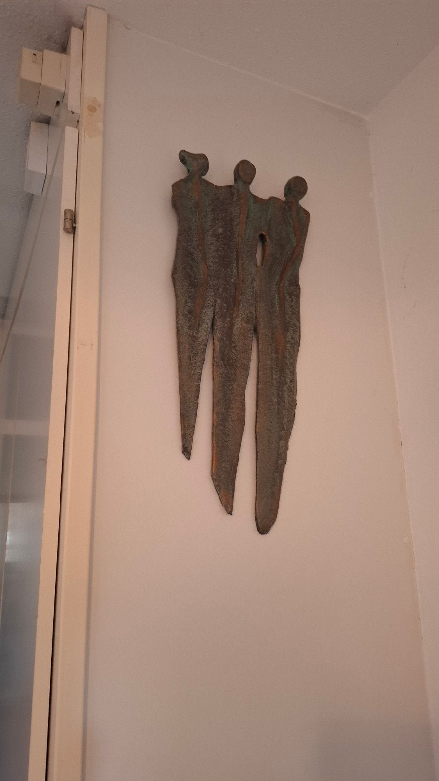 moeder met 2 dochters decoratie, Huis en Inrichting, Woonaccessoires | Wanddecoraties, Ophalen of Verzenden, Zo goed als nieuw