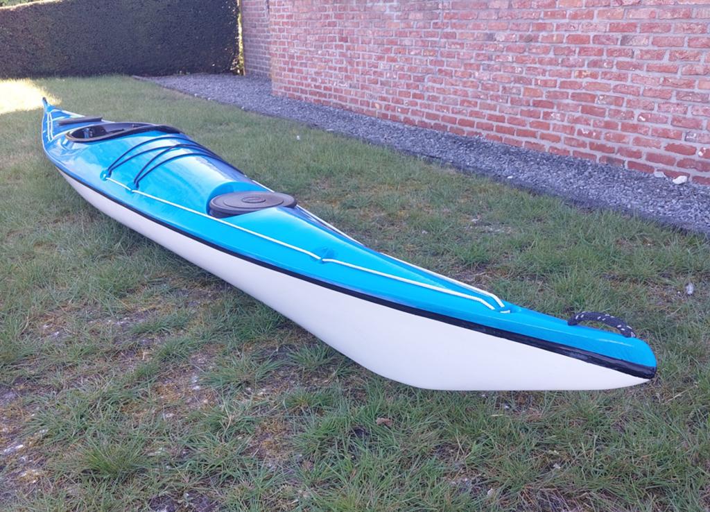 Kajak zeekajak tourkajak kayak, Watersport en Boten, Kajaks, Gebruikt, 1-persoons, Ophalen