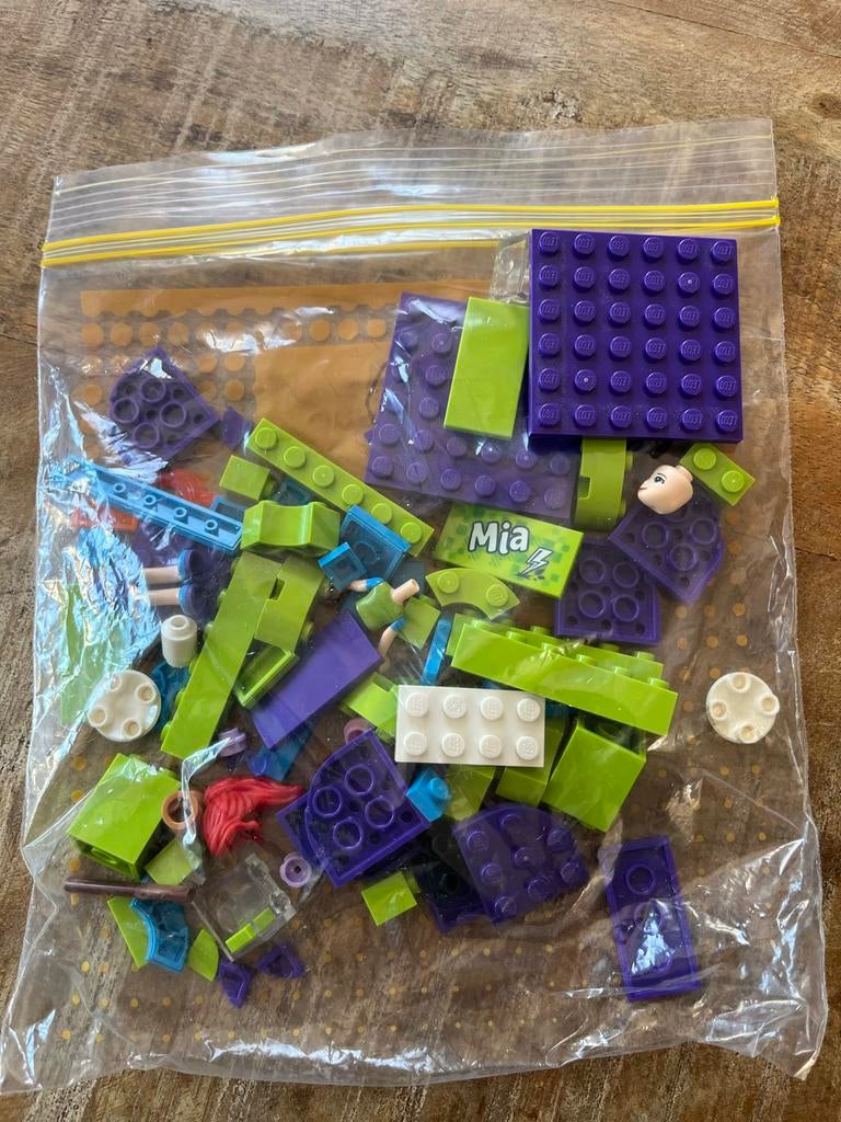 Lego Friends Mia's Box 41358 met instructies, Gebruikt, Lego, Friends, Ophalen of Verzenden