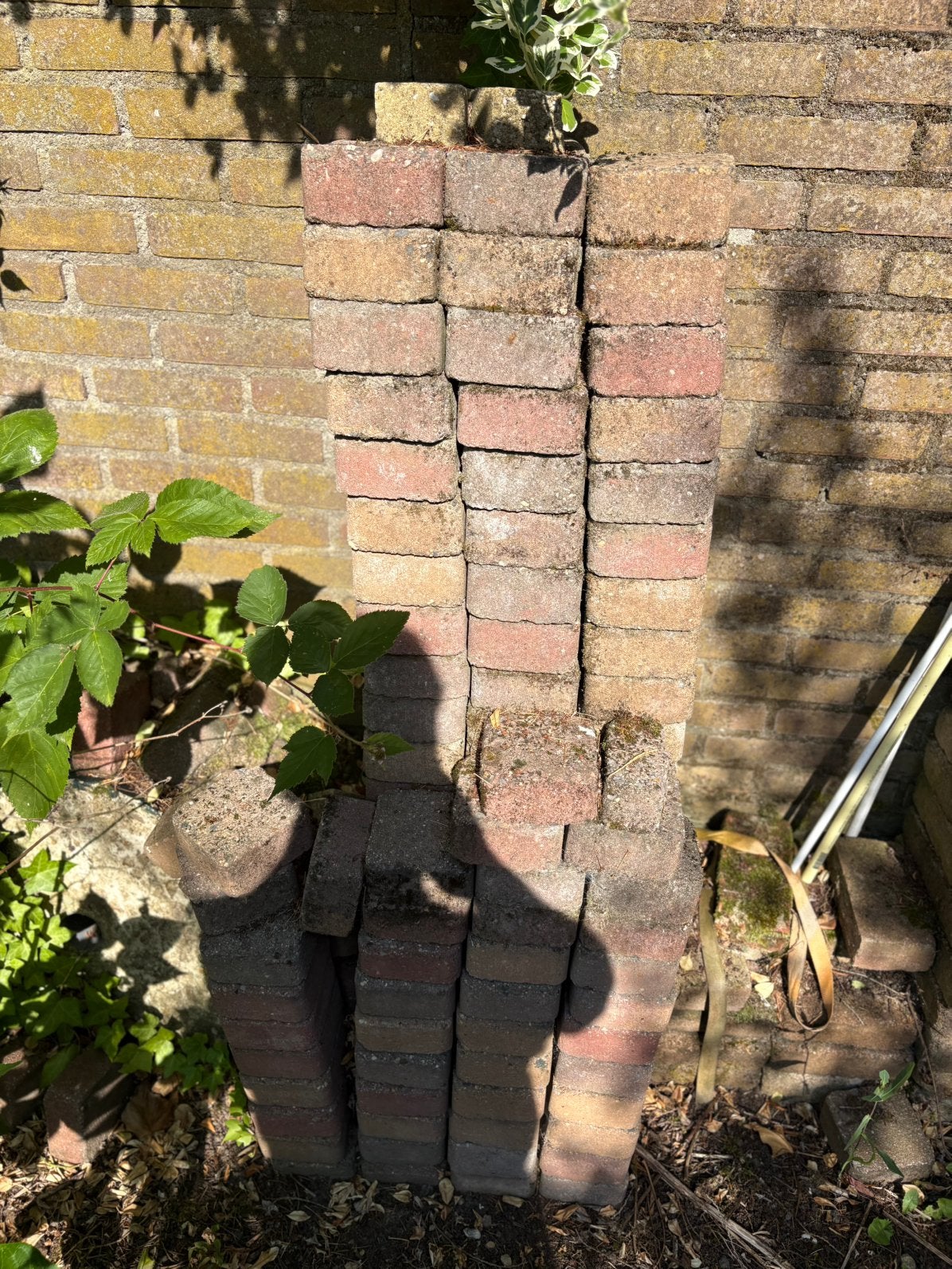 10x10 steentje, Tuin en Terras, Tegels en Klinkers, Ophalen, Zo goed als nieuw, Beton, Klinkers