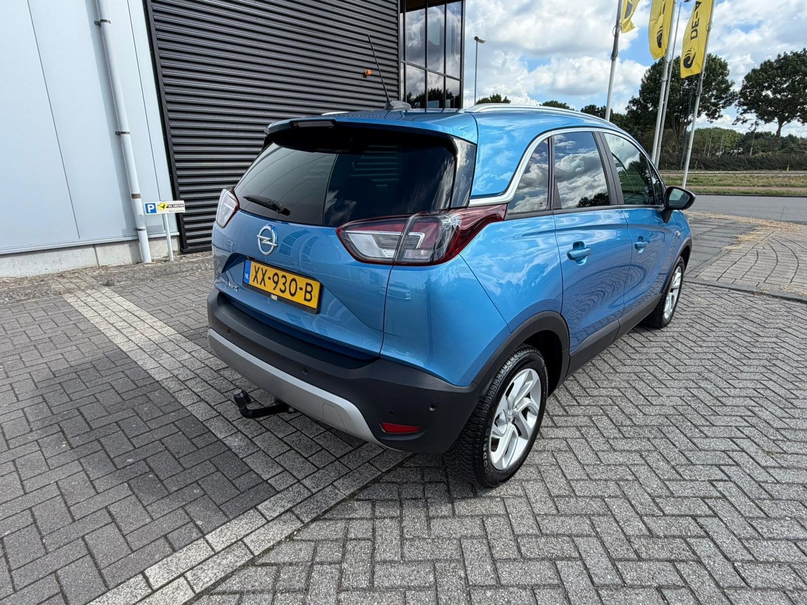 Opel Crossland X 1.2 Turbo Innovation carplay navigatie acht, Voorwielaandrijving, 840 kg, Gebruikt, Euro 6
