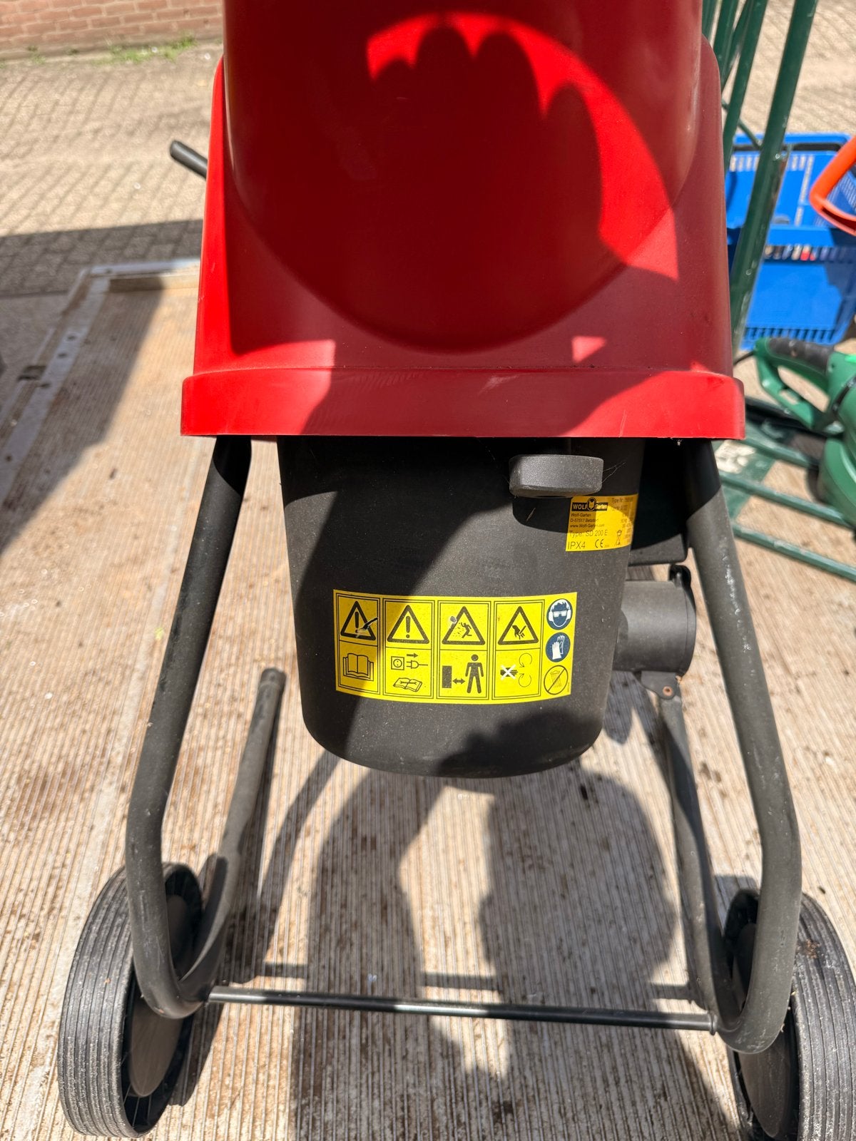 Wolf-Garten SD 200 E Elektrische Hakselaar 2000W, Ophalen, Gebruikt, Elektrisch