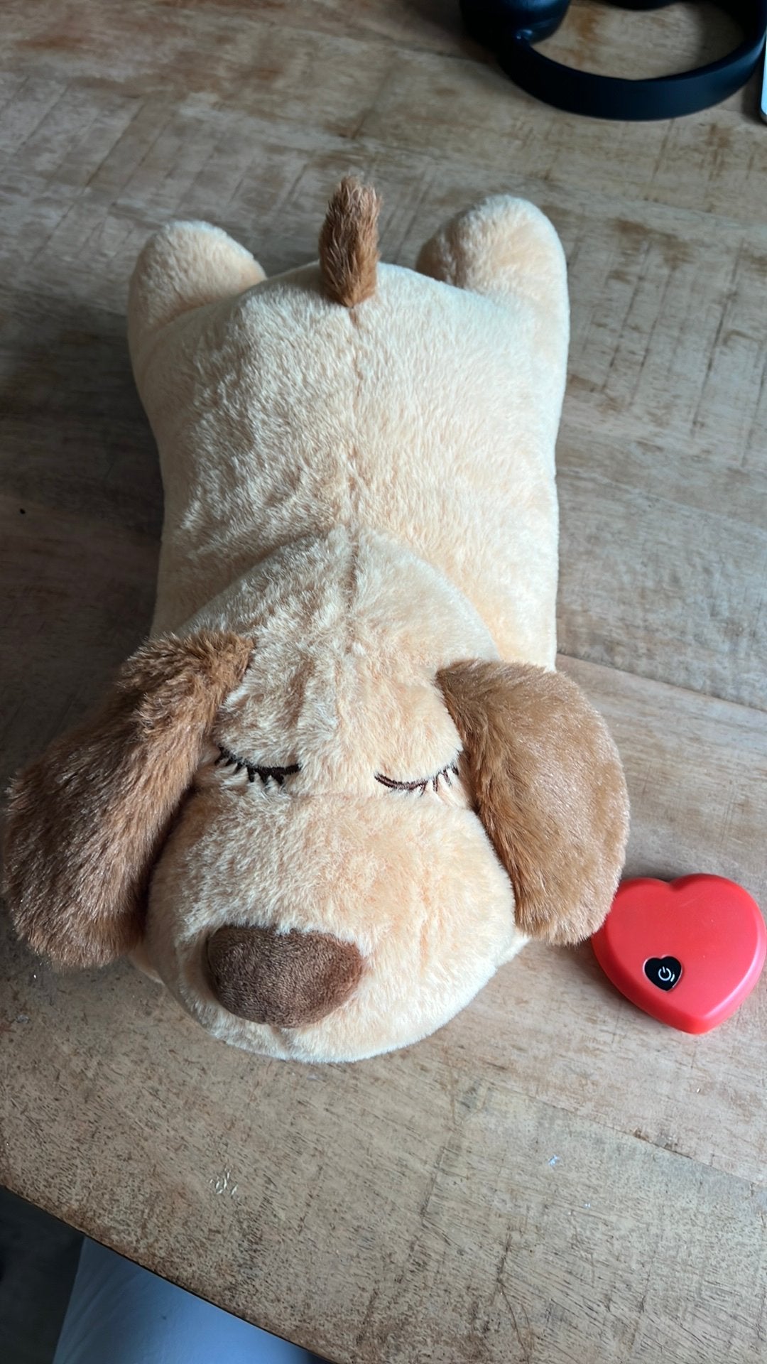 Hartslag knuffel voor puppy / hond, Ophalen, Zo goed als nieuw