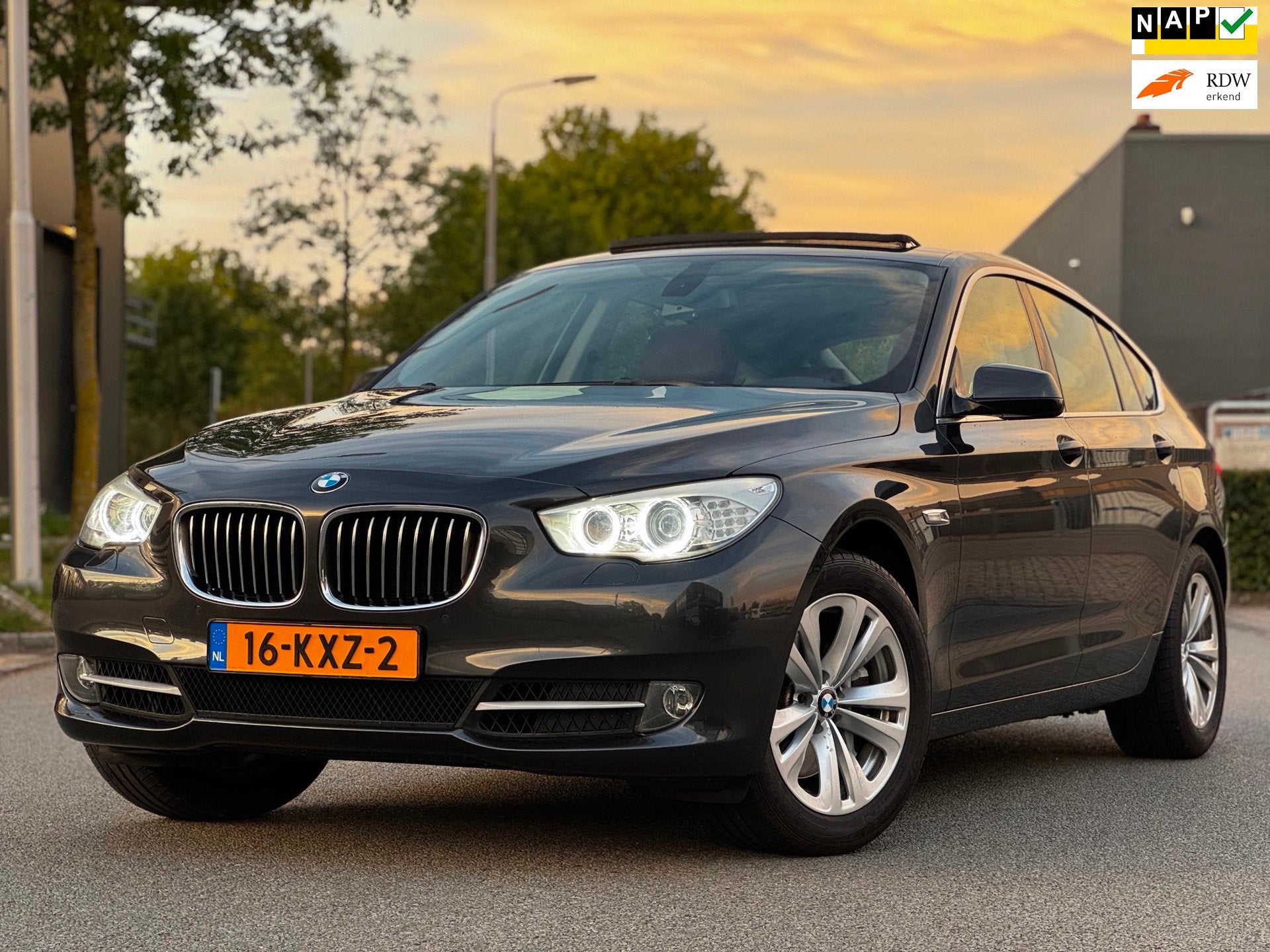 BMW 5-serie Gran Turismo 535i High Executive|AUT|XENON|NAVI|, Achterwielaandrijving, Gebruikt, Leder en Stof, 120 €/maand