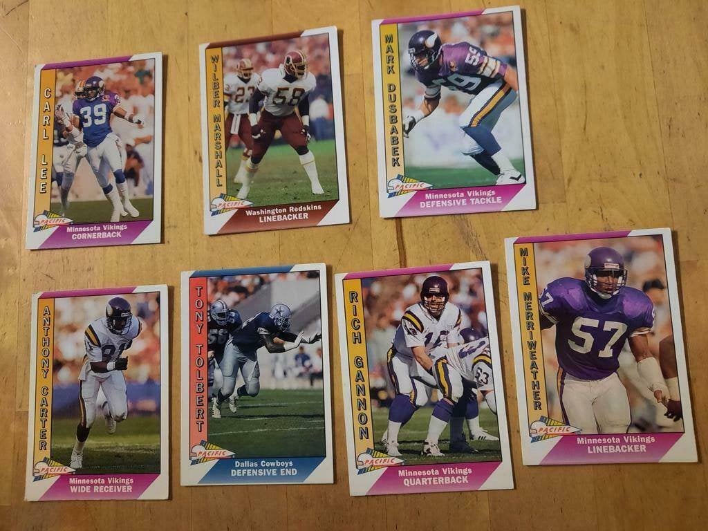 PACIFIC FOOTBALL 1991 - KAARTJES, Ophalen of Verzenden, Buitenlandse clubs, Poster, Plaatje of Sticker