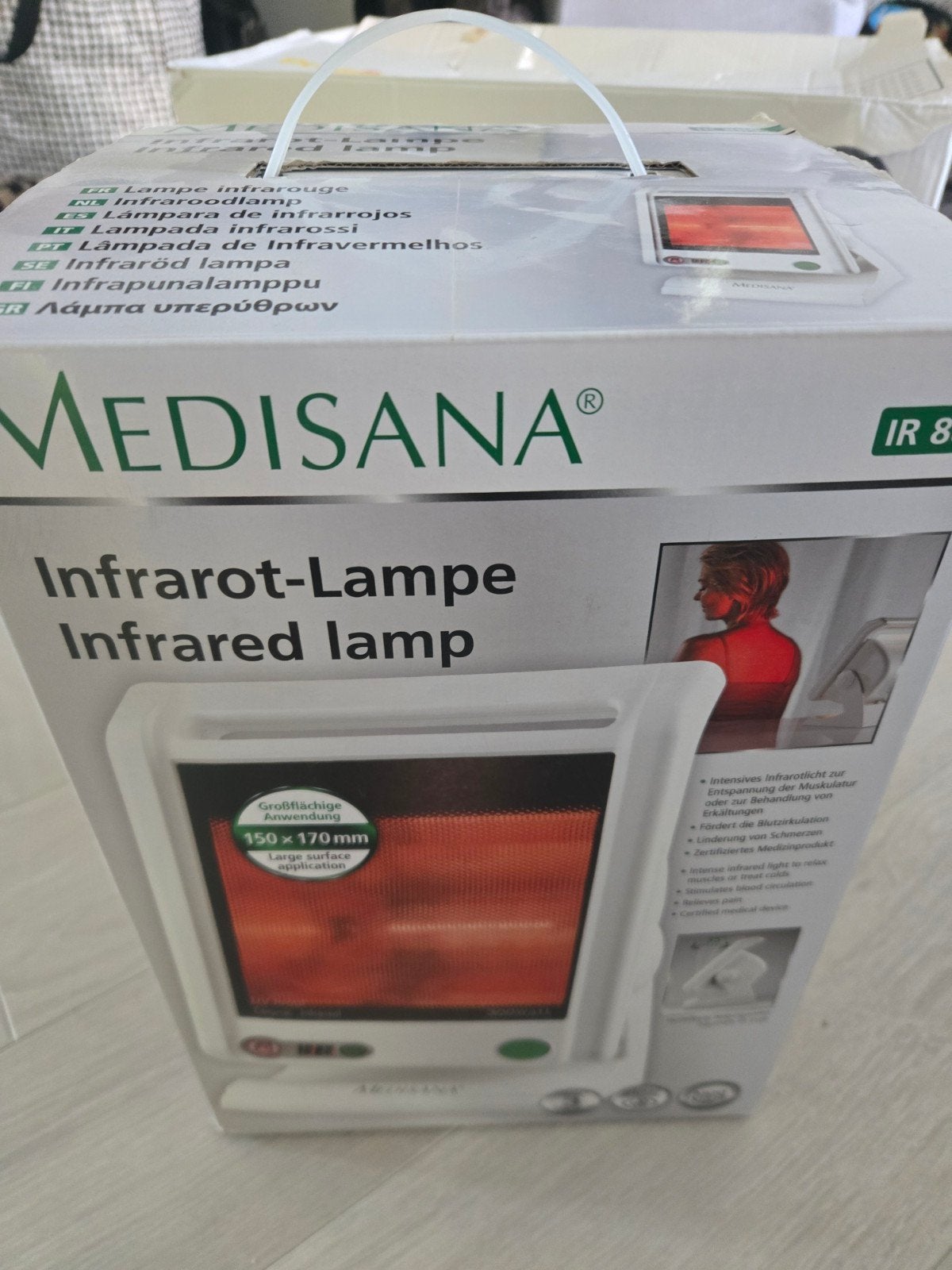 Medisana Infraroodlamp IR 880 - Nieuw in doos, Ophalen, Zo goed als nieuw, Overige typen