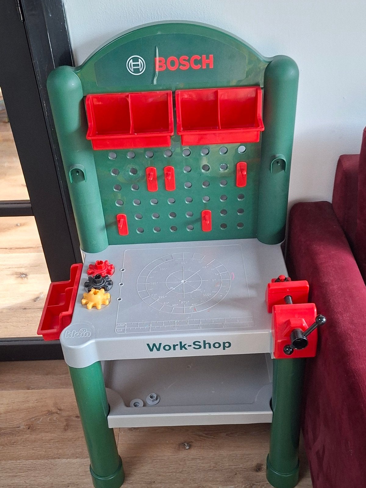 Bosch Werkbank voor kinderen - Super leuk!, Ophalen, Gebruikt, Bouwen